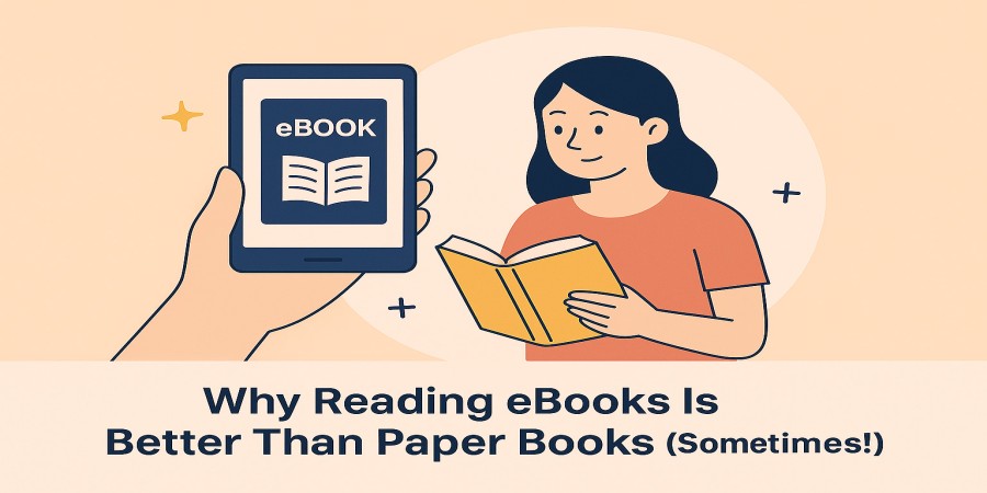 Why Reading eBooks Is Better Than Paper Books (Sometimes!)